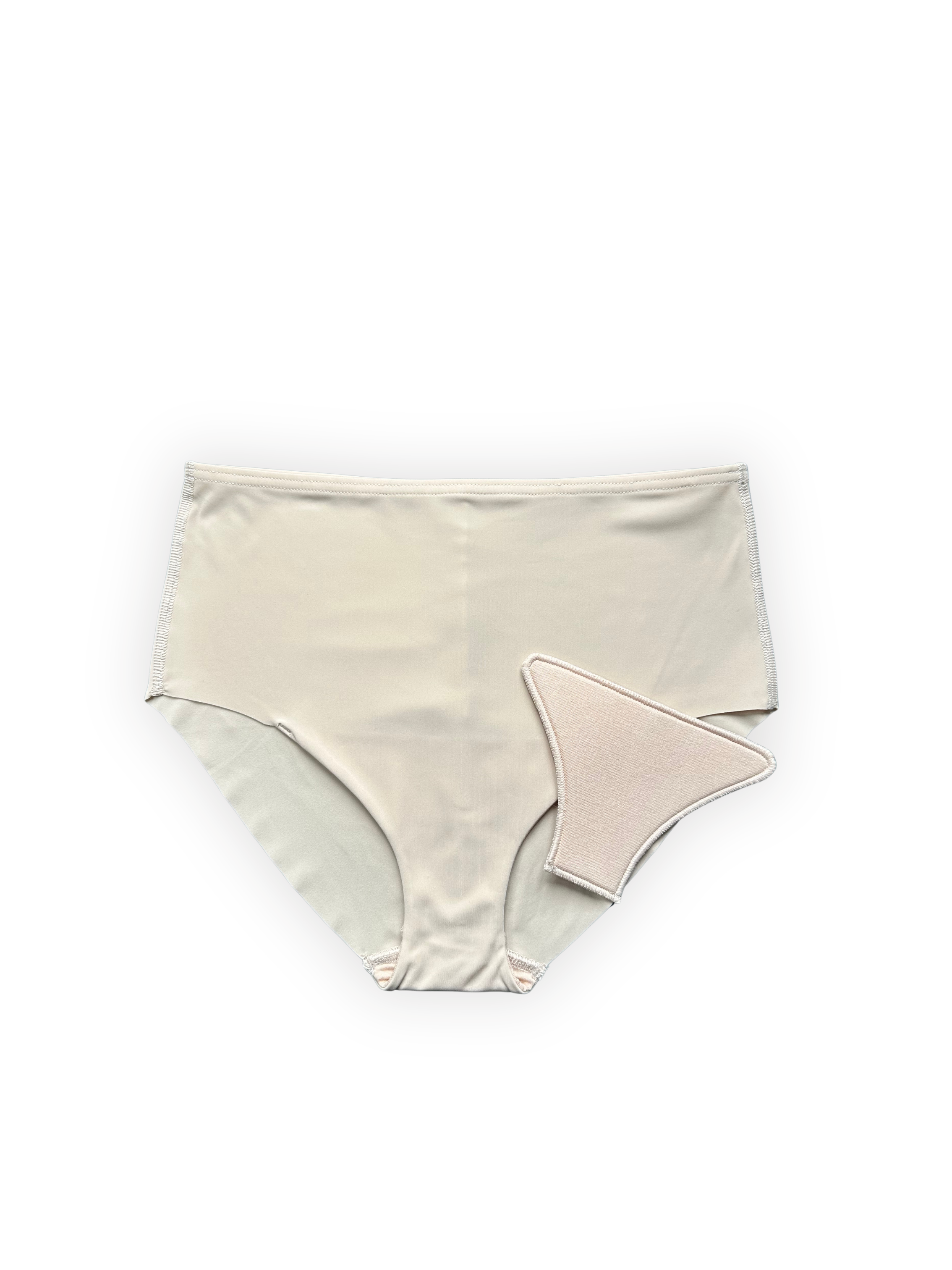 Genuine isolated detail of the HERRA Base removable insert in Nude